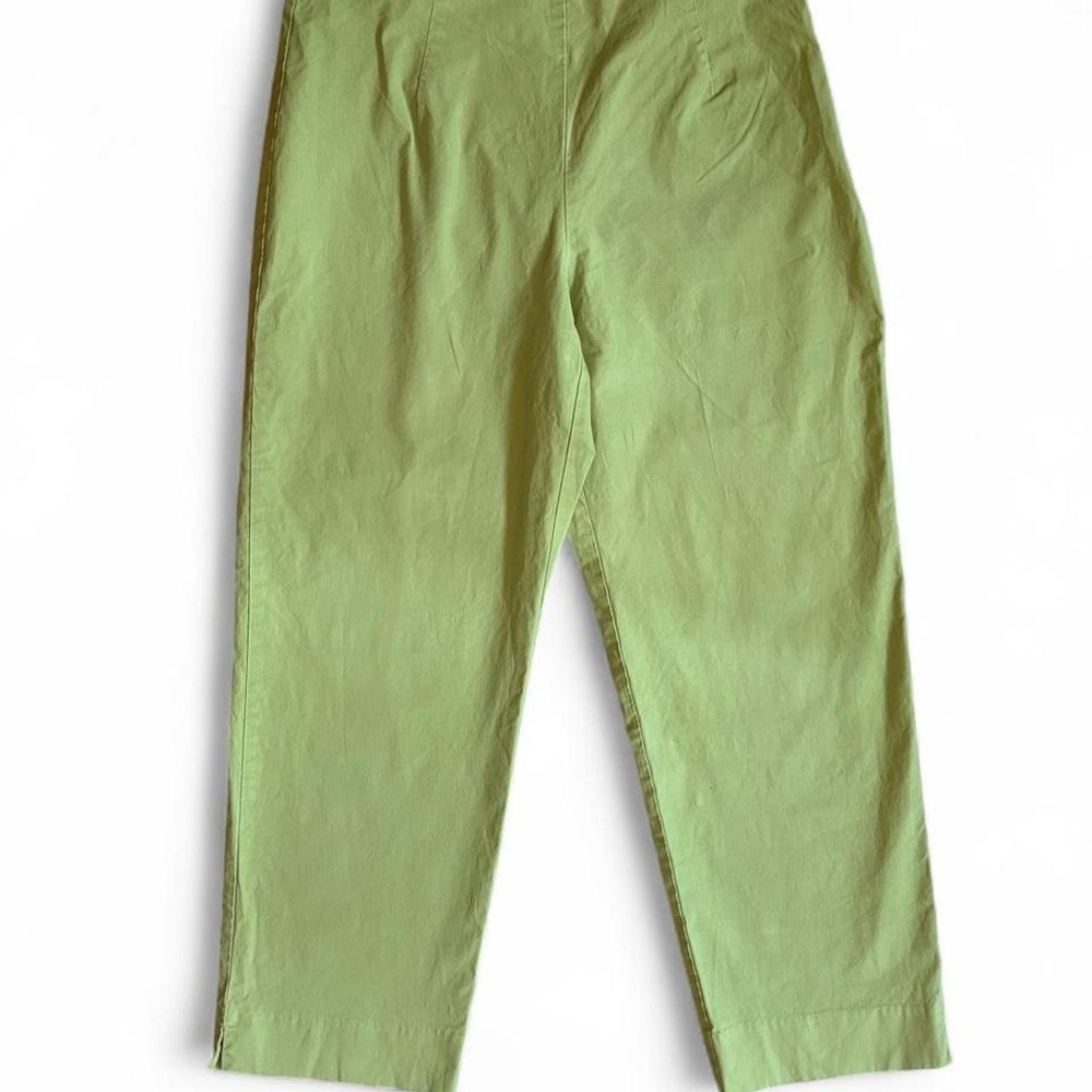 Gap Vintage Y2K Lime Green Capri Pants, Size 6